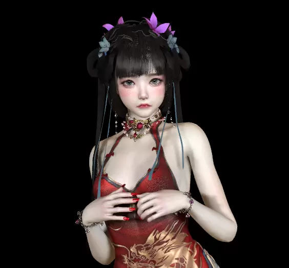 CR400.哭泣女孩.1-艾慕资源
